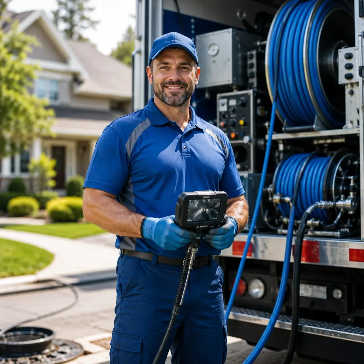 Local outdoor drain cleaning specialists in Rudolph, OH